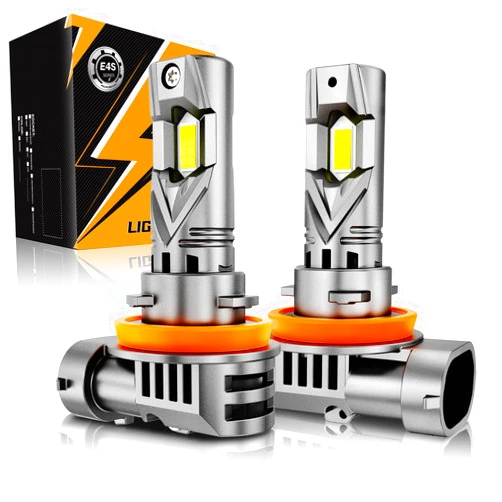 AUXFREE H11 Fog Light, 24000LM 6500K White, Plug and Play, Pack of 2