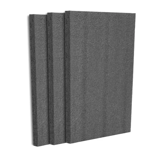 Falcontoy 3 PCS Polyurethane Foam Sheet Black,16x 12 x 1 Inch Cuttable Foam Inserts for Cases,High Density Packing Foam Pads for Toolbox Crafts and Camera Storage (3)
