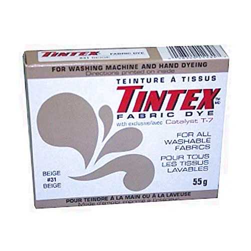 TINTEX LOT OF 1 TINTEX FABRIC DYE BEIGE 31