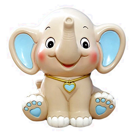 CHOOLD Cartoon Elephant Piggy Bank Coin Bank Money Saving Bank Money Box