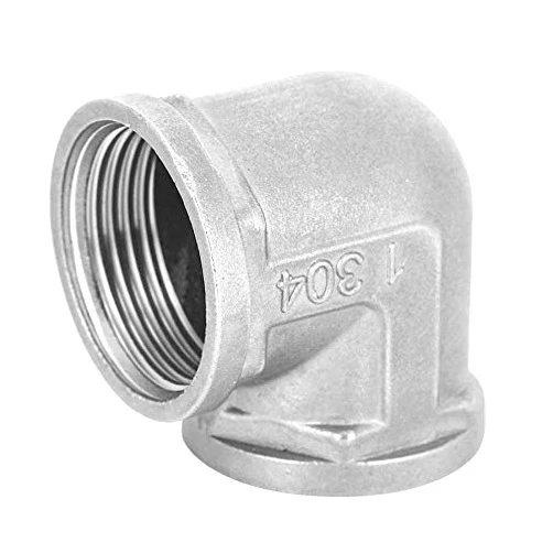 E-ppfittings Pipe Fitting PPFT41777 G1in Female Thread Elbow Connector Pipe Fitting Adapter Quick Connector for Plumbing Fuel Gas