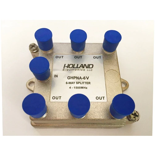 Holland Electronics LLC Splitter IPTV RF Broadband 6-Way HomePNA Tested & Certified for applications on U-Verse Networks