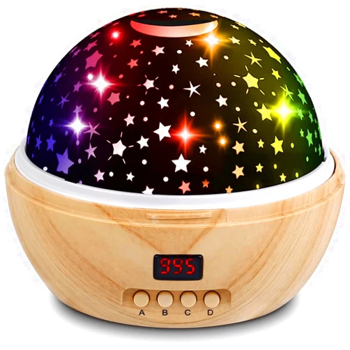 DSTANA Star Projector Night Light for Kids with Timer, Rotating Unicorn Nightlight for Baby Ceiling Lamp Bedroom Nursery Birthday Christmas Gifts for Boys Girls Adults