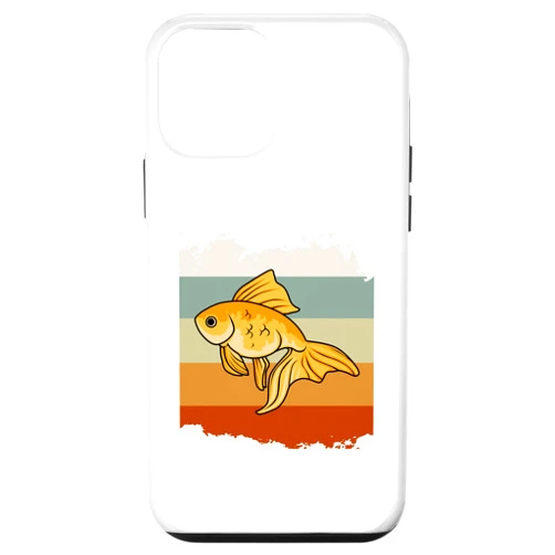 Cute Goldfish Aquaristics Nature Quotes iPhone 12 mini Cute Goldfish Aquarium Artsy Fish Case