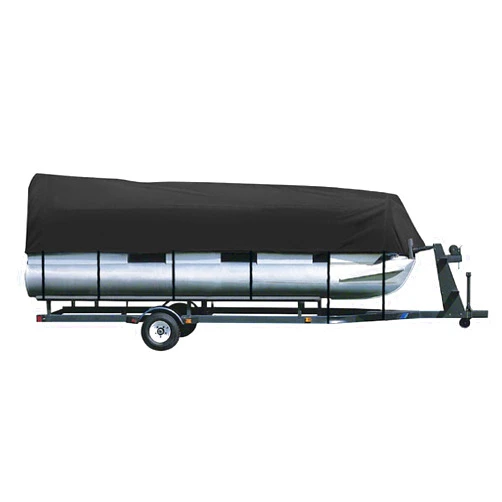 I COVER iCOVER Trailerable Pontoon Boat Cover, Fits 17 to 28ft Long & Beam Width up to 102in Pontoon Boat with Storage Bag
