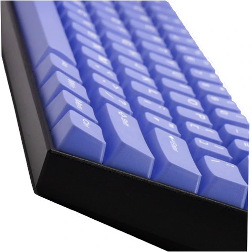 TAI-HAO OEM Profile/Color:Blurple Keycaps 130 ANSI and ISO Layout Compatible with All MX Types Keyboards 6U/6.25U/7U (61/87/104/108+1.75u+2u Shift Key+1.5u Ctrl/Alt+ UK ISO Keys) Custom Keycap Set