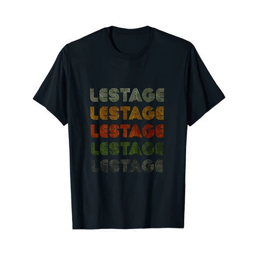 Love Heart Lestage Nametag Love Heart Lestage Tee Grunge Vintage Style Black Lestage T-Shirt