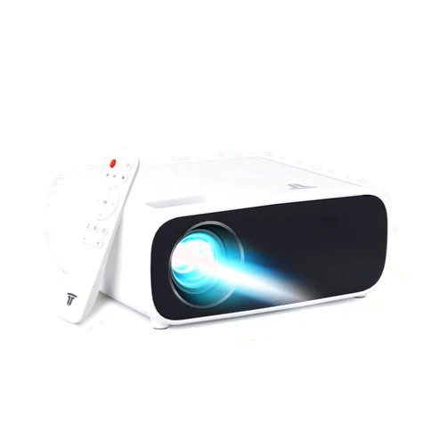 ZDK Projector with WiFi and Bluetooth Full HD 1080P Support 4K,18000L Outdoor Bedroom Movie Projector Compatible with Android/iOS/Laptop/TV Stick/X-Box/HDMI/USB