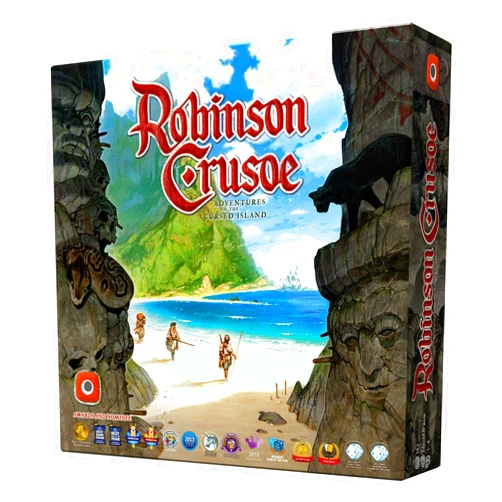 Portal Games Robinson Crusoe Adventures on the Cursed Island Board Game