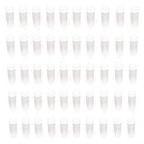 lasenersm 100 Pieces 19 mm Squeaker Reed Shoes Whistle Pet Toy Balls Replacement Squeaker Reed Shoes Whistle Squeaky Shoes Squeakers Toy Repair Noise Maker Insert, White
