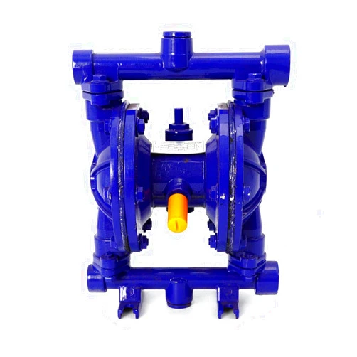 LOYALHEARTDY 12 GPM Cast iron Air-Operated Double Diaphragm Pump/Membrane pump, 1/2 inch Inlet/Outlet Port QBK-15 Diaphragm Transfer Pump Air Inlet Size: NPT 1/4 inch (US Stock)