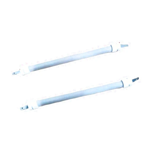 TFHBNF Electric Heater Parts Plug Type Quartz Heating Tube 24cm(2 pcs)
