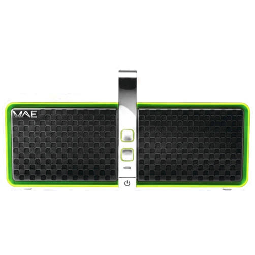 Hercules 4769181 Wireless Bluetooth Speaker (White/Green)