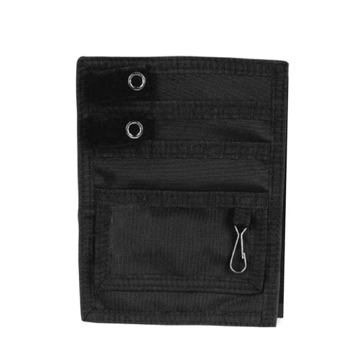 Elite Medical Instruments EMI Elite Medical Instruments EAO-314-B EMI Nylon 5 Pocket Nurse Scrub Organizer, Black