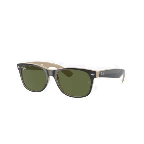 Ray-Ban RB2132 NEW WAYFARER Square Sunglasses For Men For Women + BUNDLE with Designer iWear Eyewear Care Kit