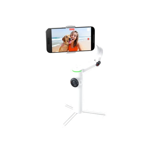 Insta360 Flow 2 Pro White- AI-Powered Smartphone Stabilizer, Auto Tracking Phone Gimbal, 200+ App Tracking with Apple DockKit, 3-Axis Stabilization, Built-in Tripod/Selfie Stick, Portable & Foldable