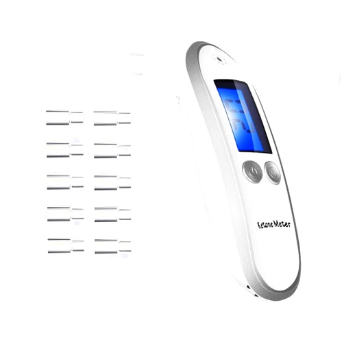 Bestshown Ketonsis Breath Analyzer, Metron Breath Ketone Meter for Testing ketosis with 10 Mouthpieces
