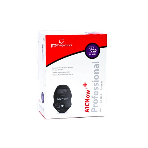 A1CNow+ Hba1c Blood Monitor w/ Sampler, 20 Test Kit