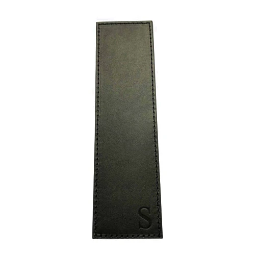 FINTOCO Leather Bookmarks - Personalized and Monogrammed with The Letter - U