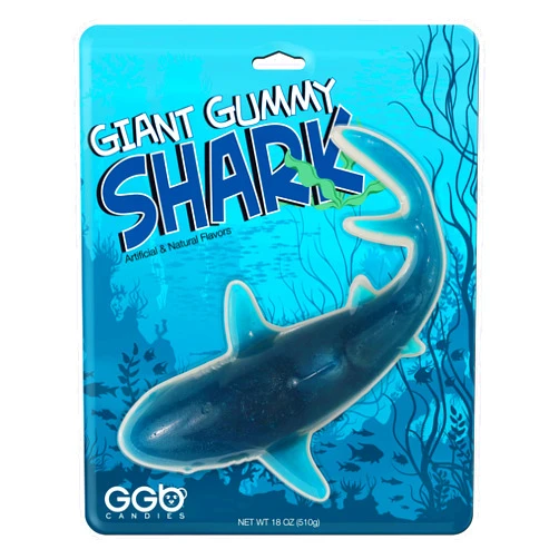 GGB Candies Giant Gummy Shark from GGB Candies (18 Ounce)