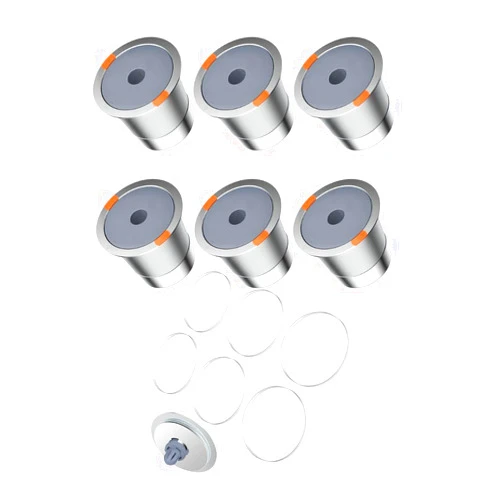 NOALTO Reusable k cups for keurig 1.0 and 2.0,Refillable k cups coffee filter use for most k cups pods coffee maker, add 6 pack Silicone Seals