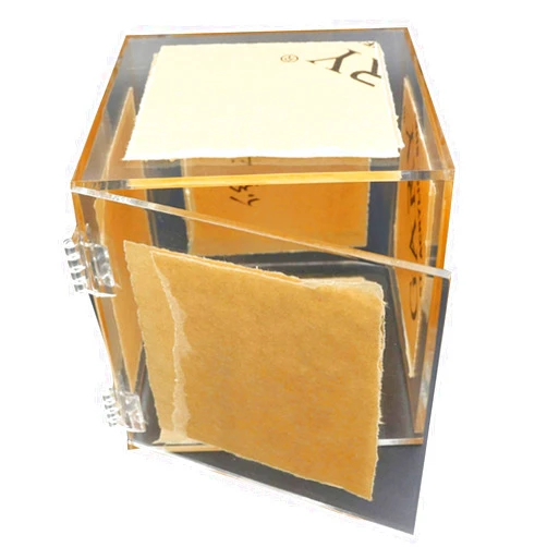 JYMENLING YANJINGYJ Better Display Cases, Acrylic Box, Collectible Display Show Case, Clear Showcase Store Box, Clear Acrylic Display Case, Comes with A Lock Key (Color : Clear, Size : 20x15x15cm)