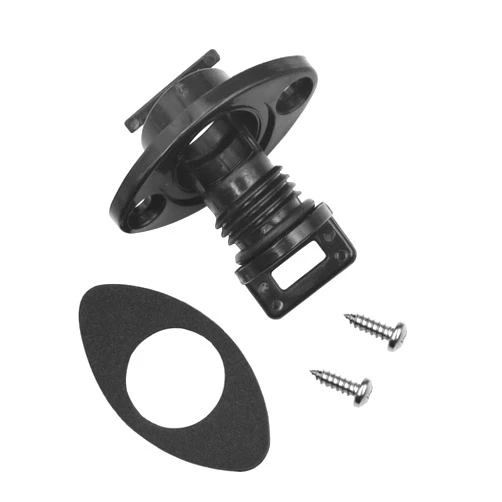 METER STAR 5pcs Universal Drain Plug Kit,Kayak Drain Plug Kit Thread Bung for Kayak Canoe Boat Set of 5 Drain Plug with 5 Rubber Gasket and 10 Screws