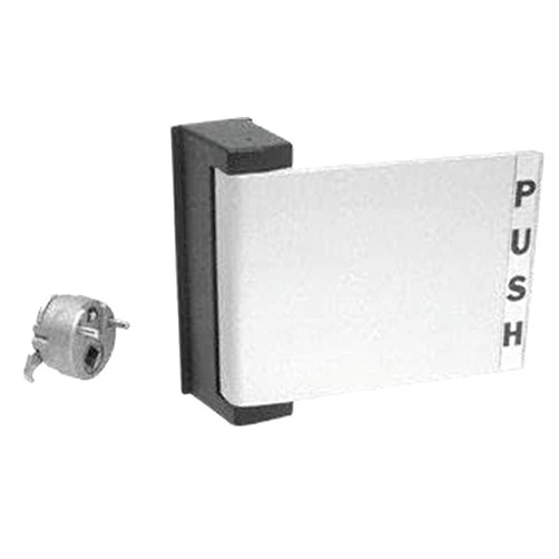 C.R. LAURENCE DL2164A CRL Aluminum Universal Push-Pull Paddle Handle - Push to Right