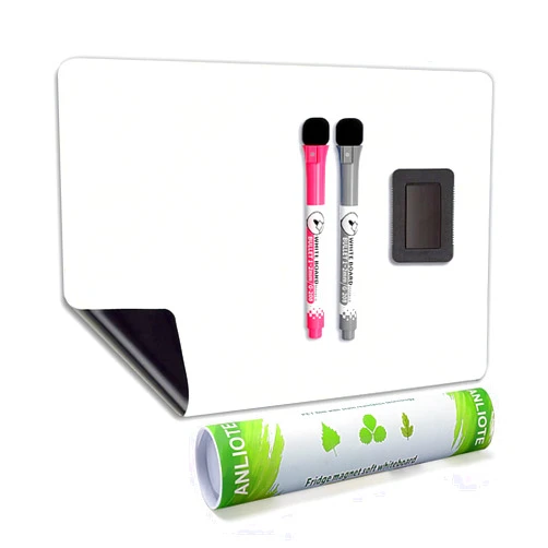 ANLIOTE Magnetic Dry Erase Board Fridge Whiteboard Sheet 17x11