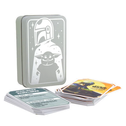 Paladone The Mandalorian Trivia Quiz with 100 Questions, Officially Licensed Star Wars Merchandise