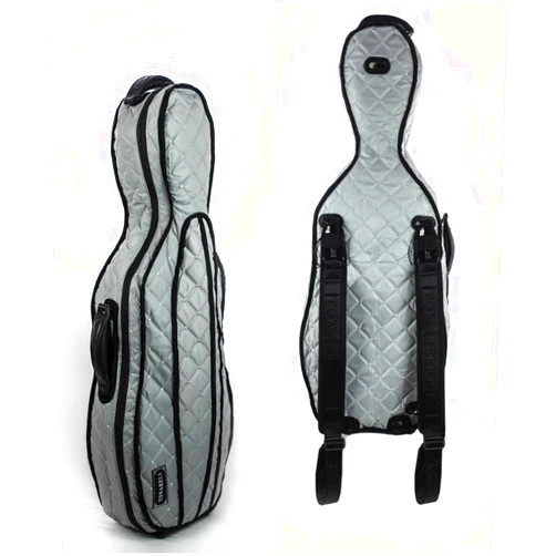 Tonareli Music Supply Tonareli Viola Case Cover For VAF Shaped Fiberglass Cases - VACCS 1003 Silver
