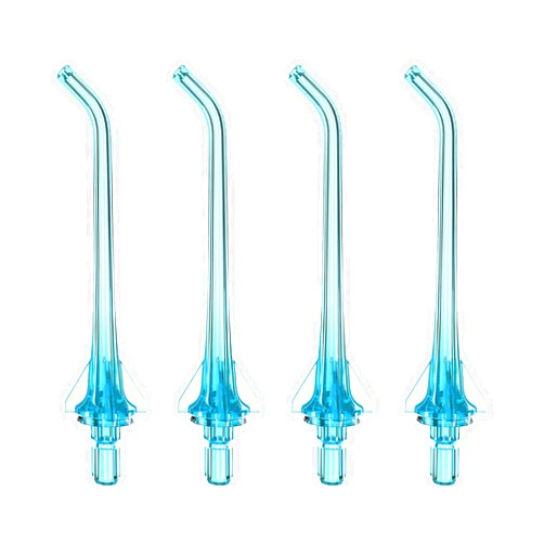 FUNSEE Replacement Heads for COSLUS Water Dental Flosser, Water Flosser Replacement Tips Oral Irrigator Jet Tip Only Compatible COSLUS F5020E（Blue）