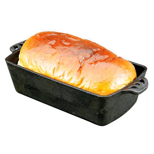 Camp Chef Home Seasoned Cast Iron Bread Pan