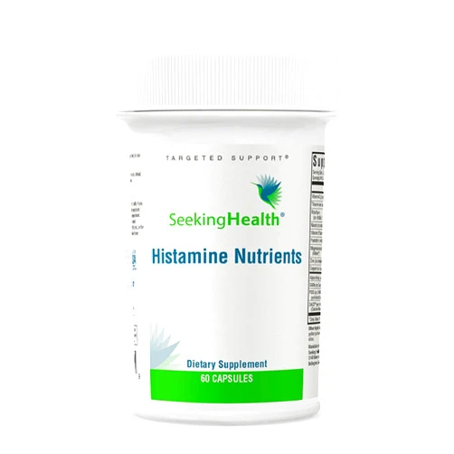 Seeking Health Histamine Nutrients, Formerly Histamine Block Plus, DAO Enzyme Supplement for Histamine Food Intolerance, Supports GI and Digestive Health (60 capsules)*