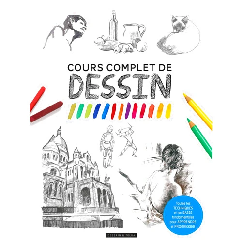 French Edition by Collectif (Author) Cours complet de dessin