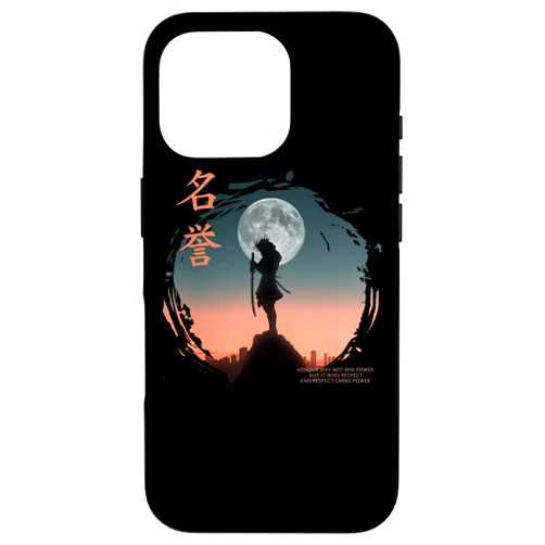 The Ghost Samurai Sword iPhone 16 Pro Futuristic ghost samurai japanese cyberpunk samurai warrior Case