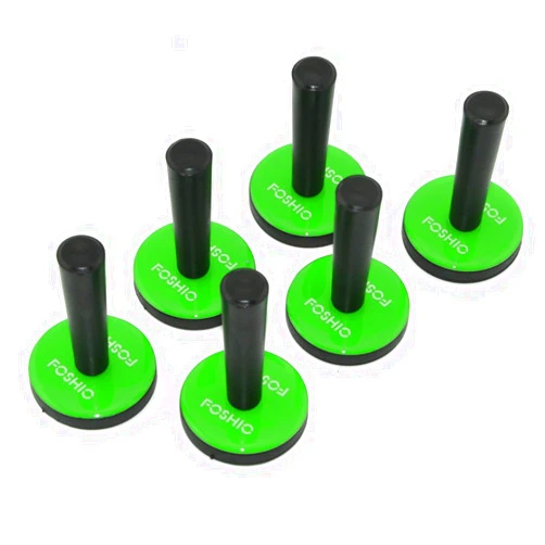 FOSHIO 6PCS Green Car Vinyl Wrap Magnet Holder Tints Tool Refrigerator Magnets
