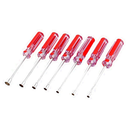 uxcell 5mm-12mm Hex Nut Key Socket Wrench Screw Driver Hand Tool Set 7 Pcs