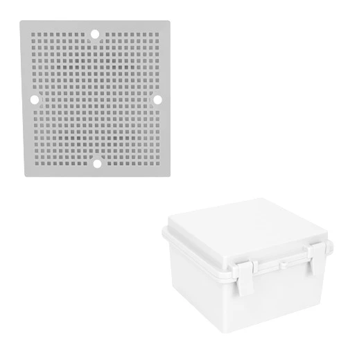 LMioEtool ABS IP65 Junction Box Hinged Shell Cover 5.9