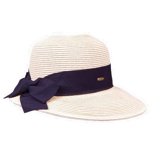 Karen Keith Toyo Straw Sun Hat Sunhat for Picnic, Boat, Beach, or Gardening BT23