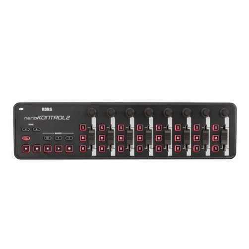 Korg nanoKONTROL2 Slim-Line USB Control Surface, Black