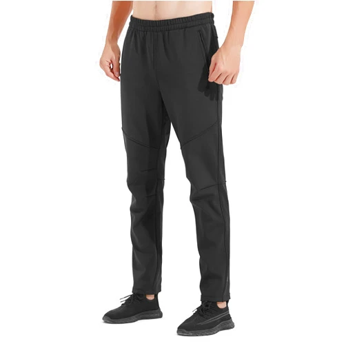 INBIKE Winter Fleece Pants Men, Windproof and Warm, for Cycling Running Hiking and Other Outdoor Activities
