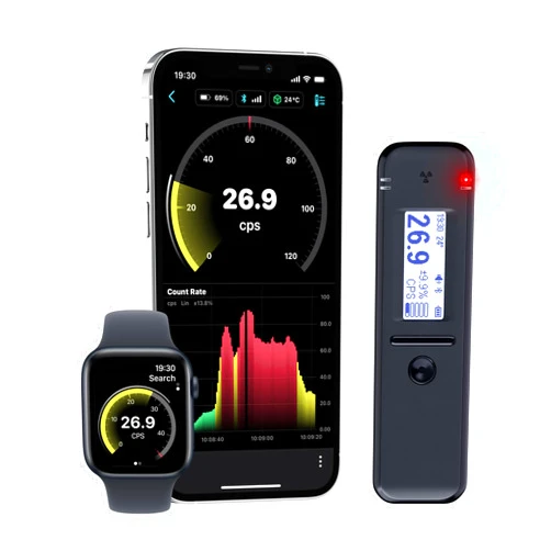 Radiacode Smart Geiger Counter Radiacode-102 with Free Mobile App. Nuclear Radiation Detector
