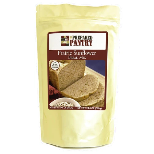The Prepared Pantry Prairie Sunflower Gourmet Bread Mix; Single Pack; For Bread Machine or Oven