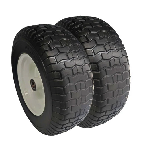 Ogracwheel Flat Free Tires 16x6.50-8 with 1 inch Bearings, 3
