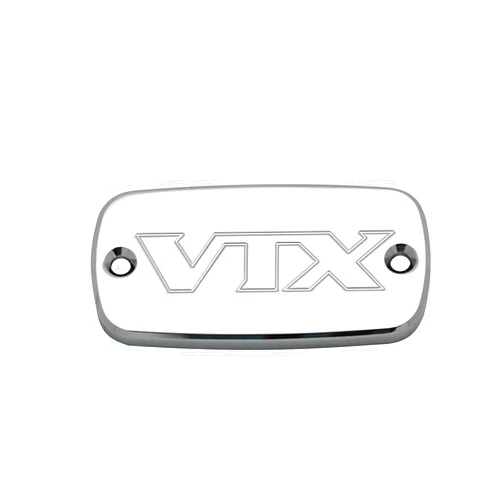 MEndip Brake Fluid Reservoir Cover for Ho&nda VTX 1800 VTX1800 2002-2011 Motorcycle Front Billet Brake Master Cylinder Fluid Reservoir Cover Oil Cap, Chr-ome