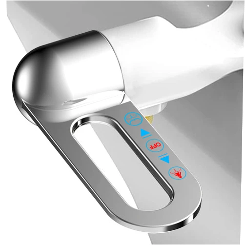 Jeriussg Bidet Attachment for Toilet,Ultra-Slim,Dual Nozzle, Non-Electric Bidet Attachment for Toilet Seat with Stainless Steel Regulator,Adjustable Water Pressure, Rear and Feminine Wash