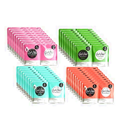 Avry Gel Ohh Spa Pedicure Footbath - Gel Oh - 40PK Combo2 - Combo Pack 10 of Each Fragrance - 40 total!!!