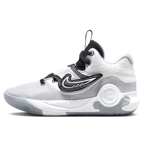 Nike KD Trey 5 X Basketball Shoes (DD9538-102, White/Black/Wolf Grey/White)