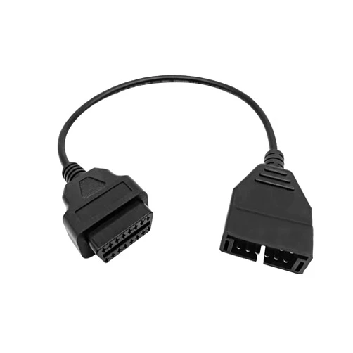 RBOKO OBD2 to OBD1 GM Adapter, 12 Pin to OBDII 16 Pin Cable, Car Diagnostic Extension Cable, for GM Vehicles Diagnostic Tool